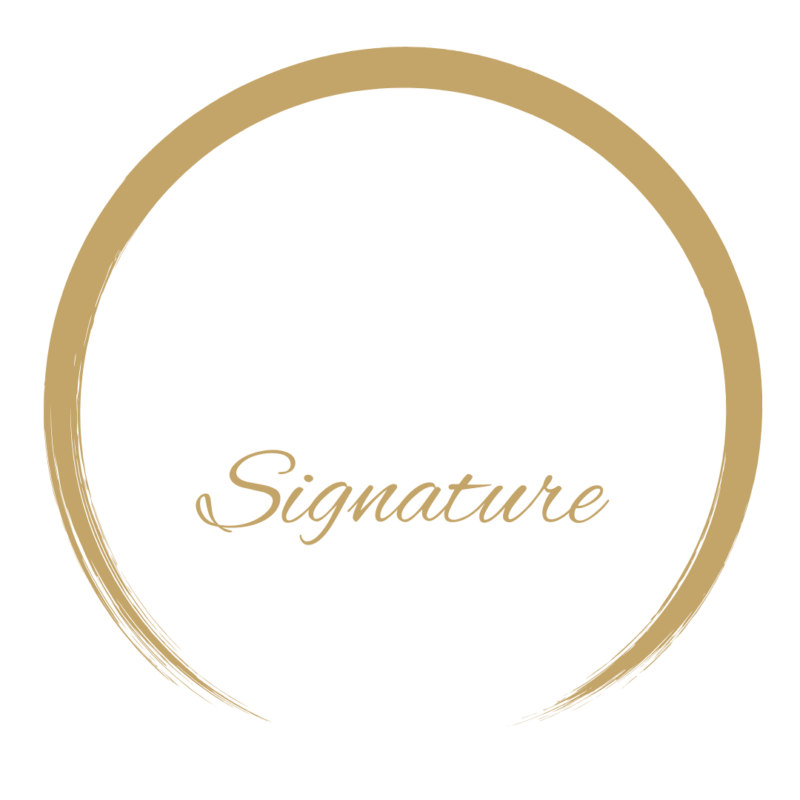 African Signature Journeys Logo image of Africa with words below African Signature Journeys