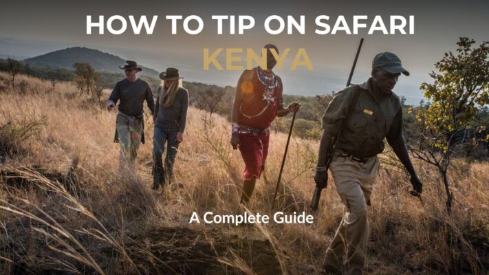 Group on walking safari in Kenya with Maasai guide - Tipping tips for Kenya Safari